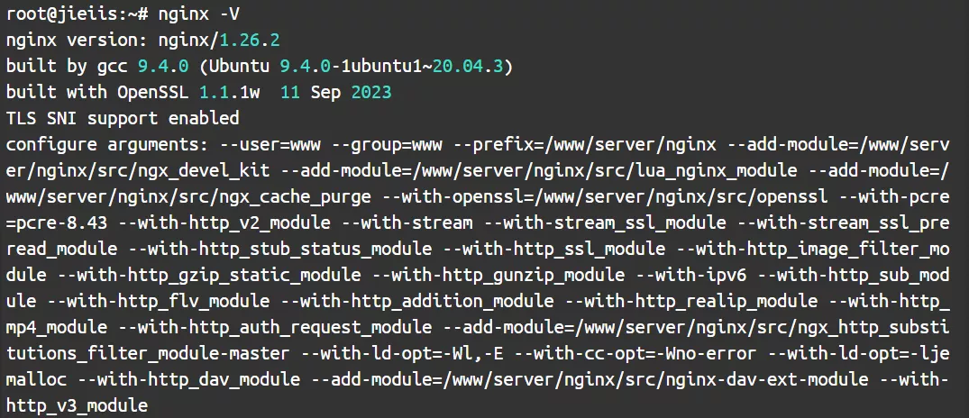 宝塔默认安装的SSL版本